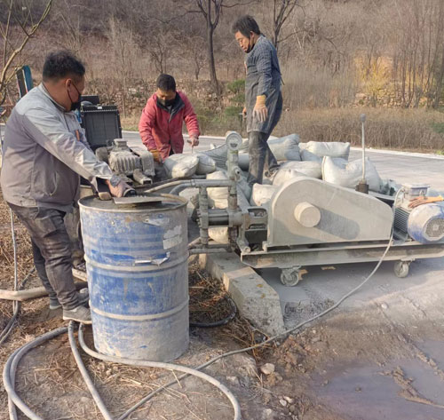 天等路面下沉注浆